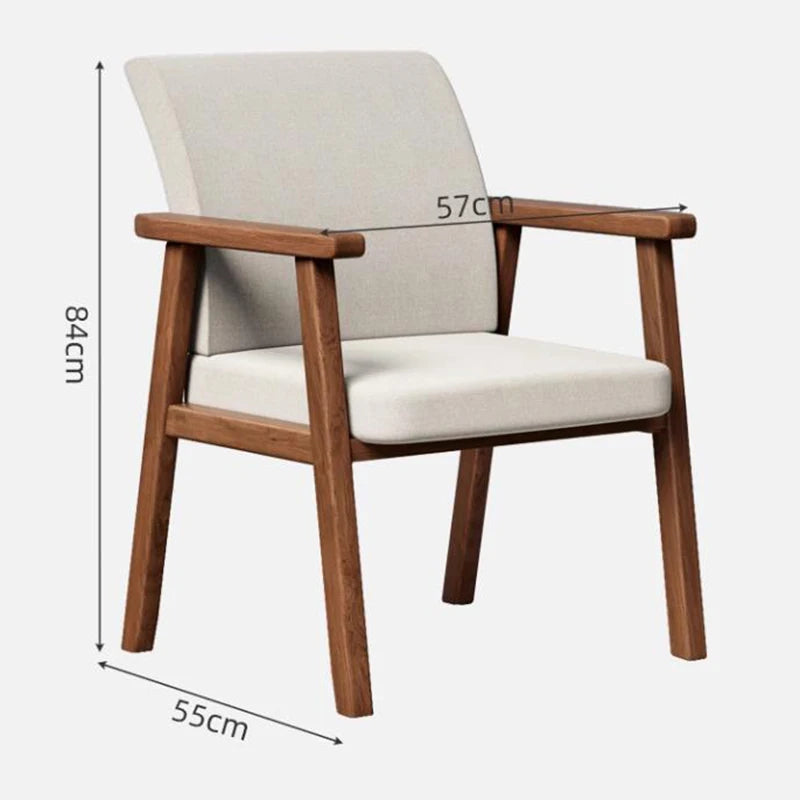 Nordic Luxury Dining Chairs Bedroom Comfortable Modern Kitchen Dining Chairs Relax Restaurant Home Furniture Silla Comedor LLDC
