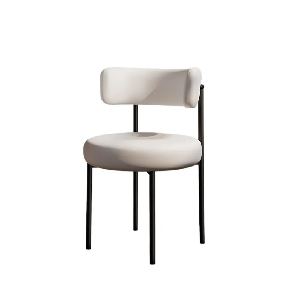 Green Trendy Dining Chairs White European Nordic Modern Designer Chair Lounge Kitchen Muebles Para El Hogar Home Decoraction