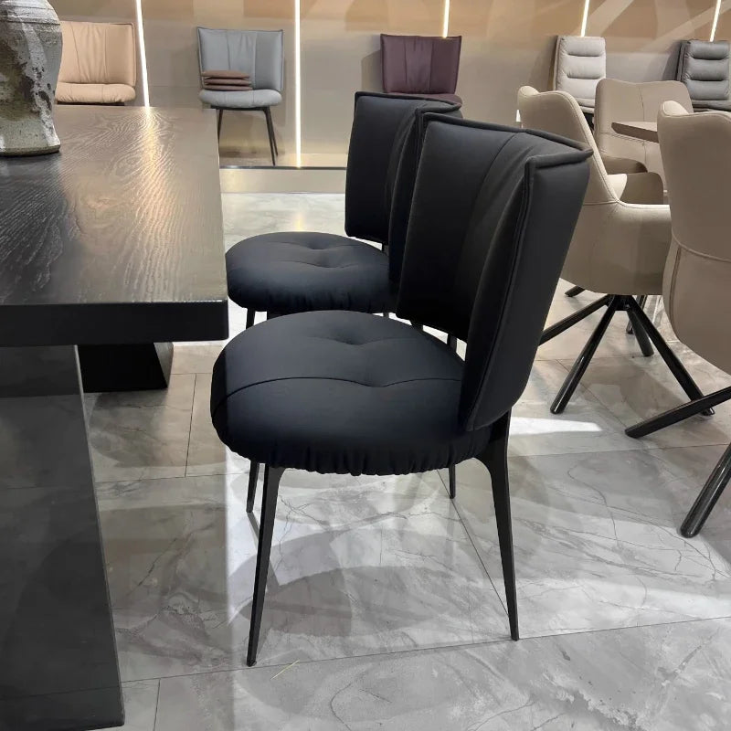 Upholstered Chair Dining Chair Relaxed Style Designer Style Sillas De Comedor Muebles De Cocina Stoel Kitchen Furniture