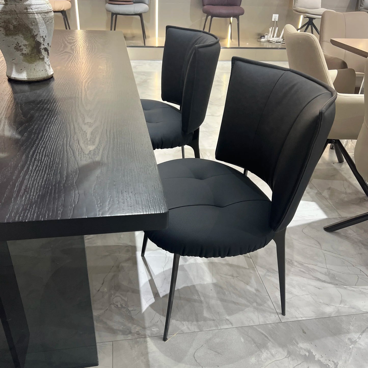 Upholstered Chair Dining Chair Relaxed Style Designer Style Sillas De Comedor Muebles De Cocina Stoel Kitchen Furniture