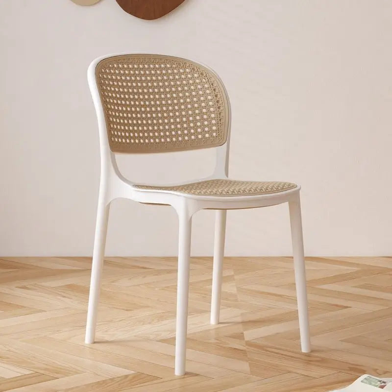 Dining Chairs Living Room Kitchen Dresser Chairs Events Mid-century Design Armchair Rattan Sillas Para Comedor Home Furniture