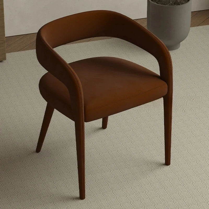 Accent Kitchen Dining Chairs Armchairs Desk Restaurant Mid Century Dining Chairs Lounge Luxury Silla Comedor Home Furniture