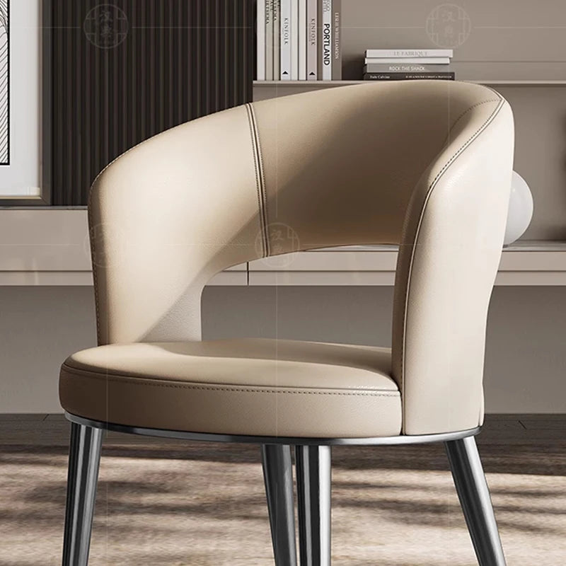 Italian Style Living Room Designer Dining Chairs Bedroom Restaurant Modern Dining Chairs Coffee Shop Home Furniture Cadeira HBDC