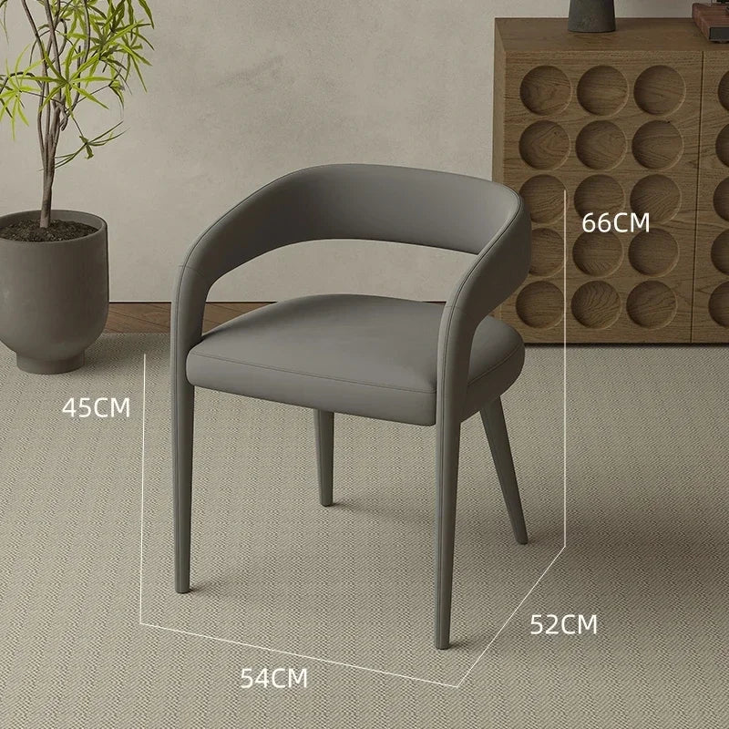 Accent Kitchen Dining Chairs Armchairs Desk Restaurant Mid Century Dining Chairs Lounge Luxury Silla Comedor Home Furniture