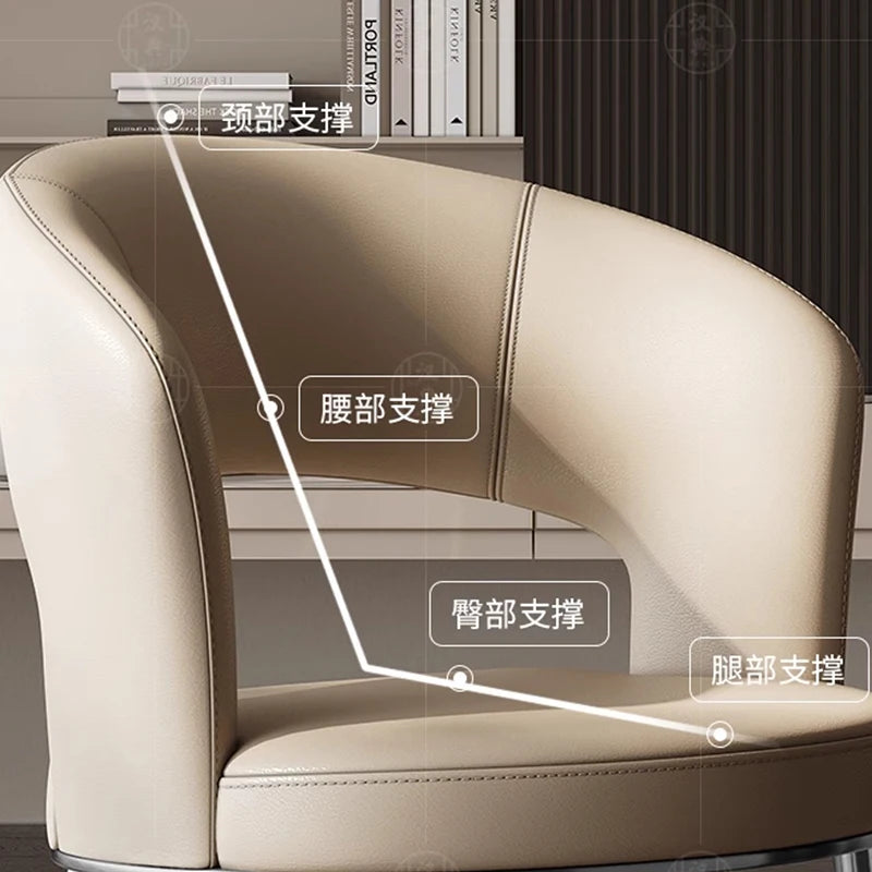 Italian Style Living Room Designer Dining Chairs Bedroom Restaurant Modern Dining Chairs Coffee Shop Home Furniture Cadeira HBDC