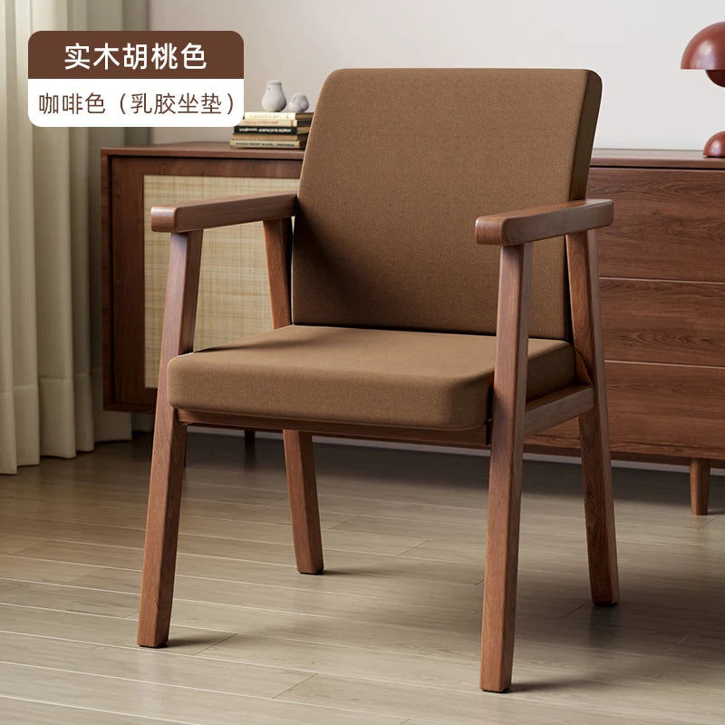 Nordic Luxury Dining Chairs Bedroom Comfortable Modern Kitchen Dining Chairs Relax Restaurant Home Furniture Silla Comedor LLDC