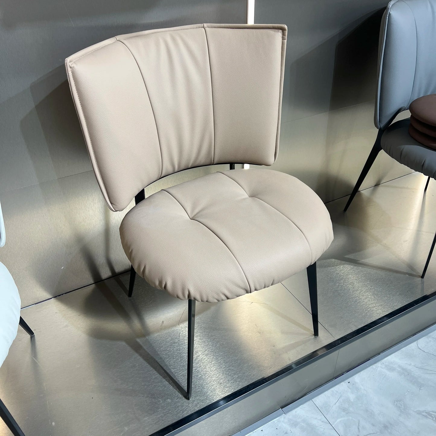 Upholstered Chair Dining Chair Relaxed Style Designer Style Sillas De Comedor Muebles De Cocina Stoel Kitchen Furniture