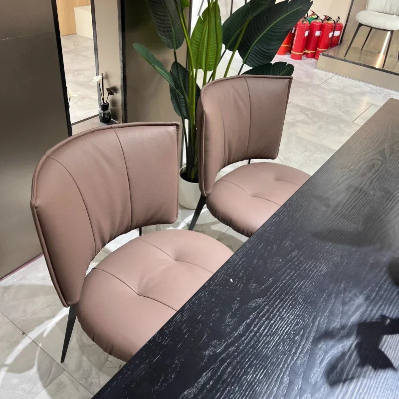 Upholstered Chair Dining Chair Relaxed Style Designer Style Sillas De Comedor Muebles De Cocina Stoel Kitchen Furniture