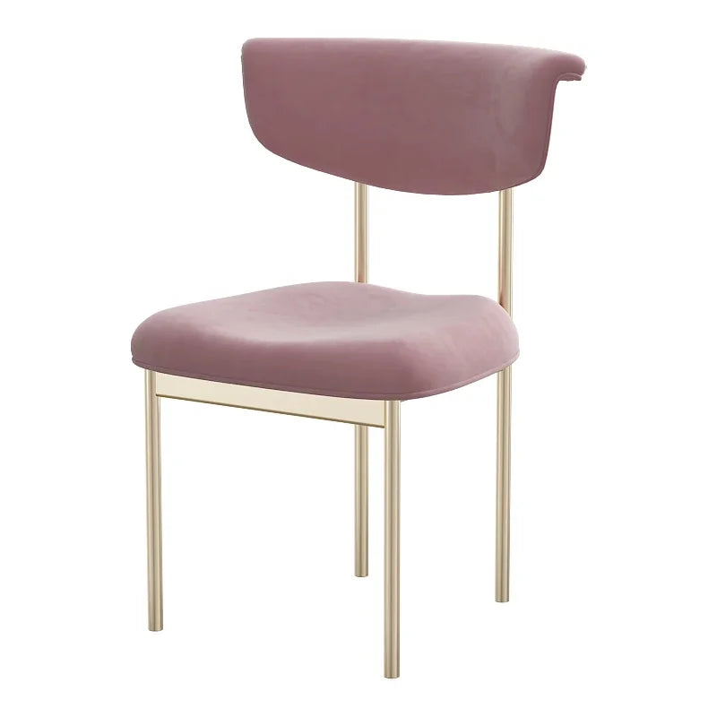 Set Of 4 Minimalist Dining Chairs Comfortable Nordic Classic Beauty Dining Chairs Ergonomic Designer Chaises Luxury Furniture