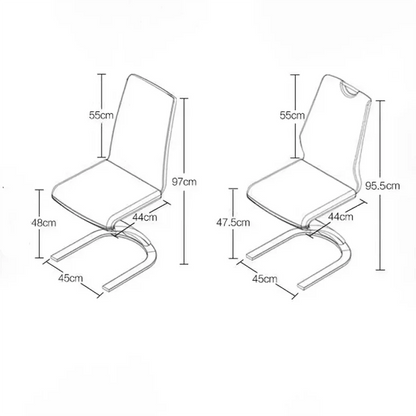 Sillas para sala de estar, muebles de comedor, silla de cocina para el hogar, mesa relajante, Salle Manger, comedor, cafetería, escritorio