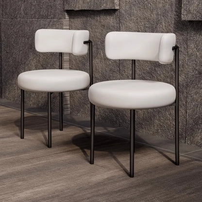 Green Trendy Dining Chairs White European Nordic Modern Designer Chair Lounge Kitchen Muebles Para El Hogar Home Decoraction