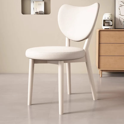 Solid Wood Nordic Fashion Dining Chair Modern Minimalism Stylish Home Lounge Armchair Mooi En Duurzaam Dining Room Furniture