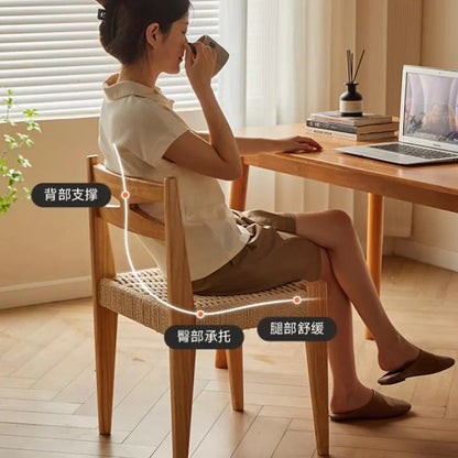 Modern Accent Dining Chairs Kitchen Relax Simple Design Dining Chairs Bedroom Japanese Home Furniture Sillas De Comedor LLDC